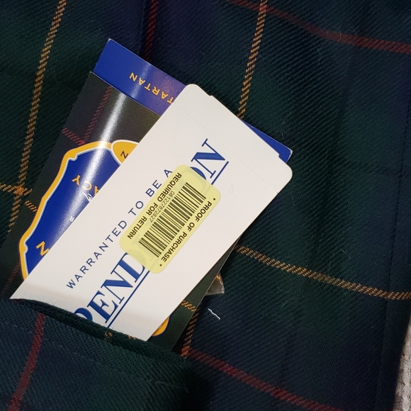 NWT Vintage Pendleton Wool Tartan Plaid Pant Suit XL 16 - Picture 14 of 15